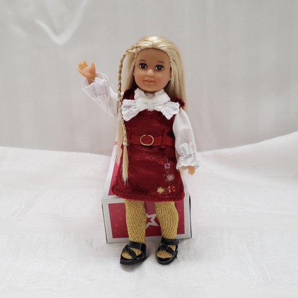 American Girl Collectible Mini Doll- Julie- 25th Anniversary Limited Edition - Picture 1 of 16